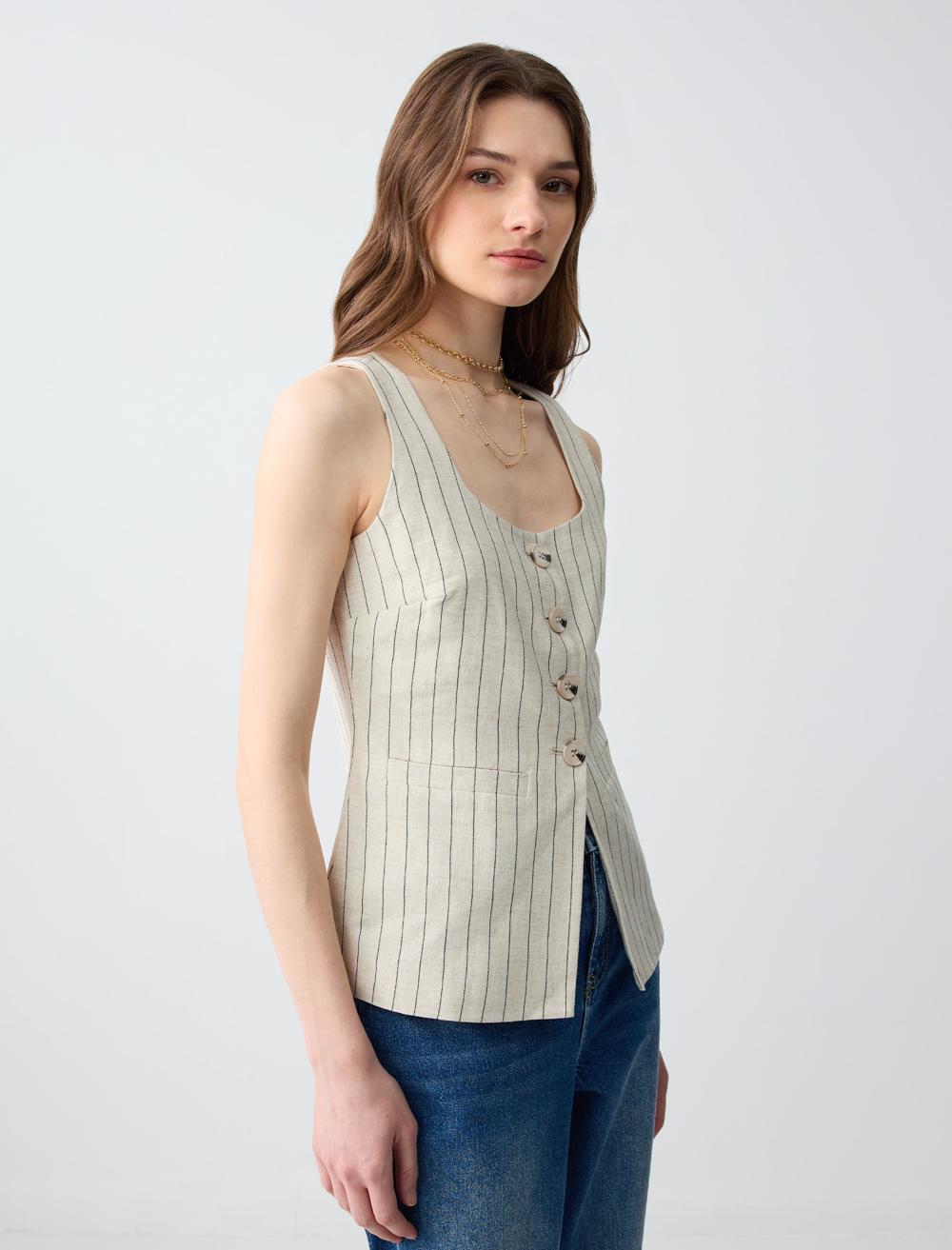 Slim Fit Waistcoat - 5SW302964