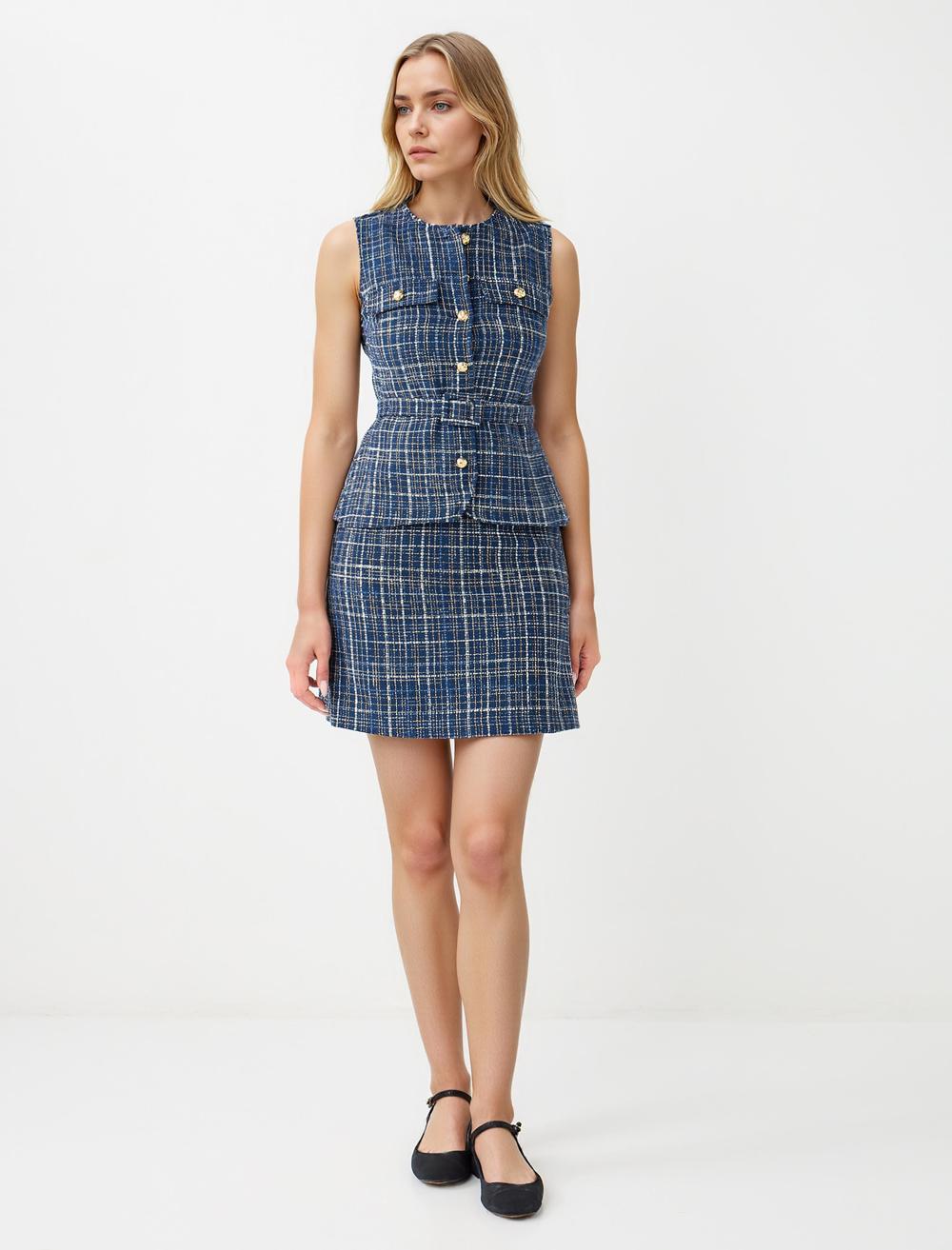Waistcoat - Dark Blue - 5WW305286494