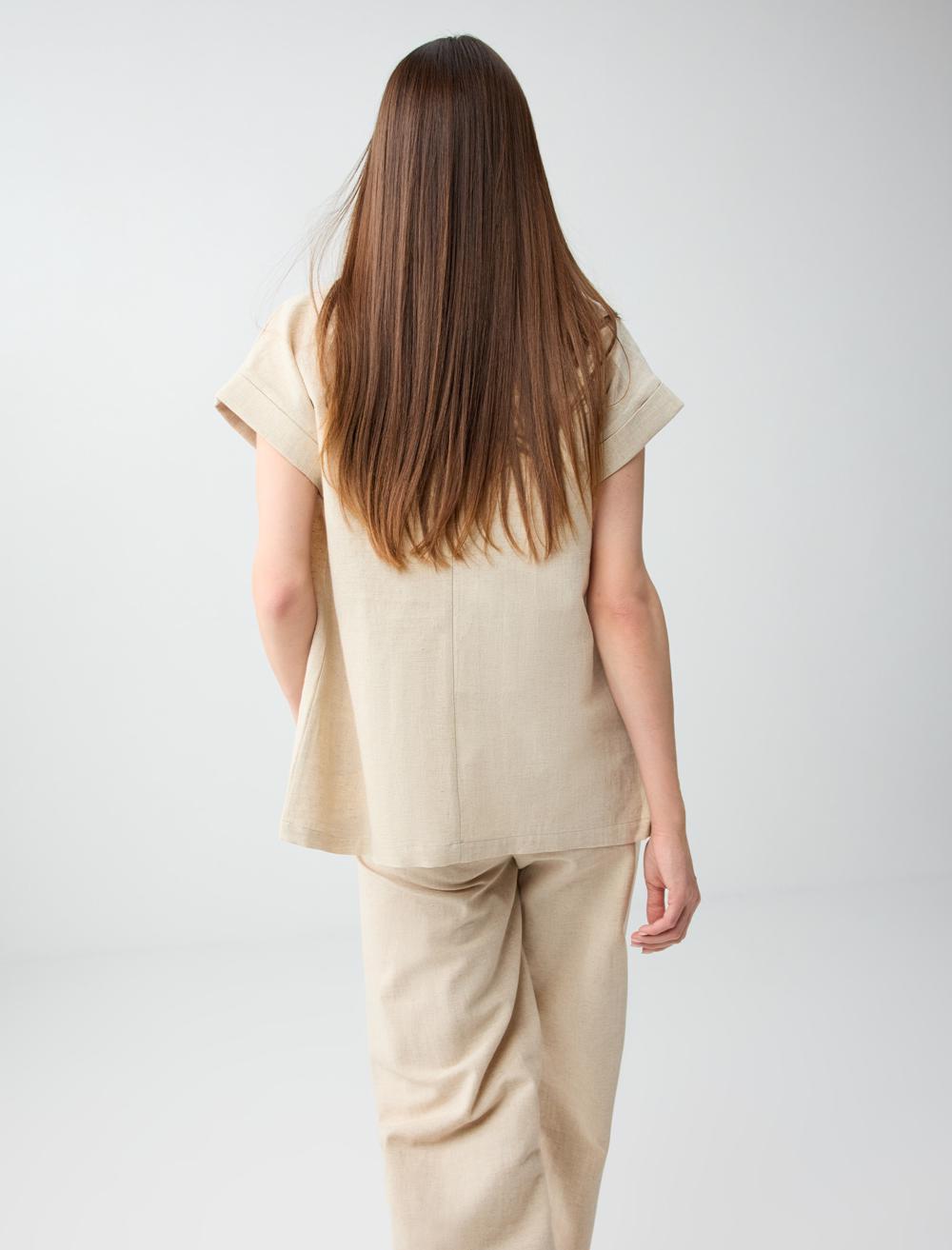 Normal Fit Waistcoat - Beige - 6SW307247130