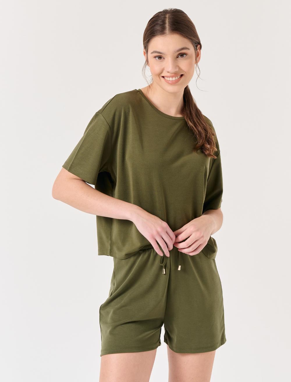 High Waist Casual Short