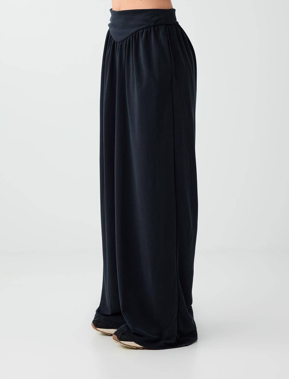 Loose Fit Sweatpants - Black - 6SW115625900