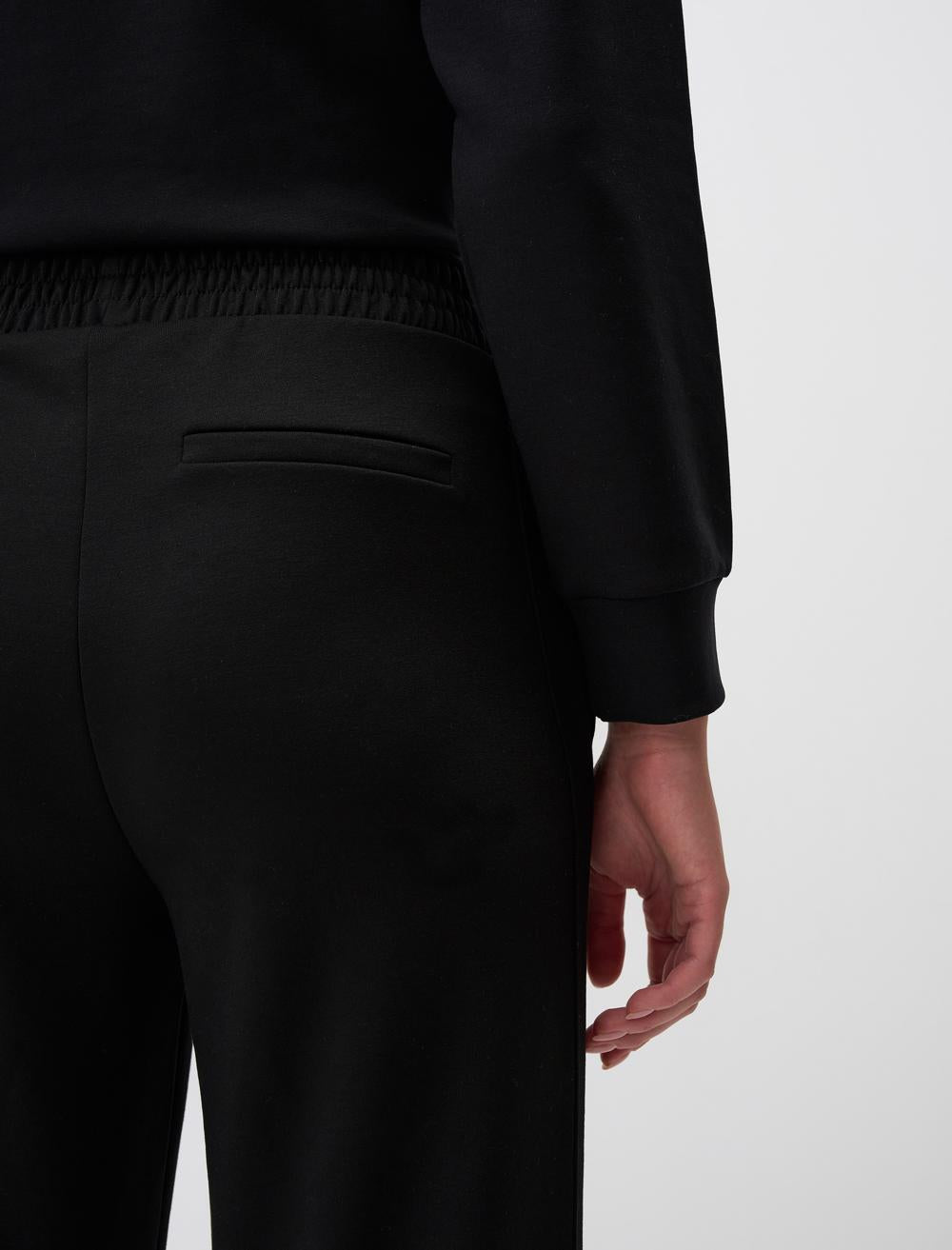 High Waist Wide Leg Slit Comfortable Pants