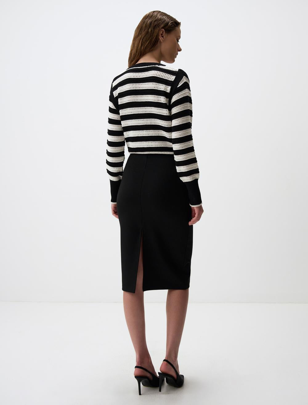 Slim Fit Skirt - 4WW02151100