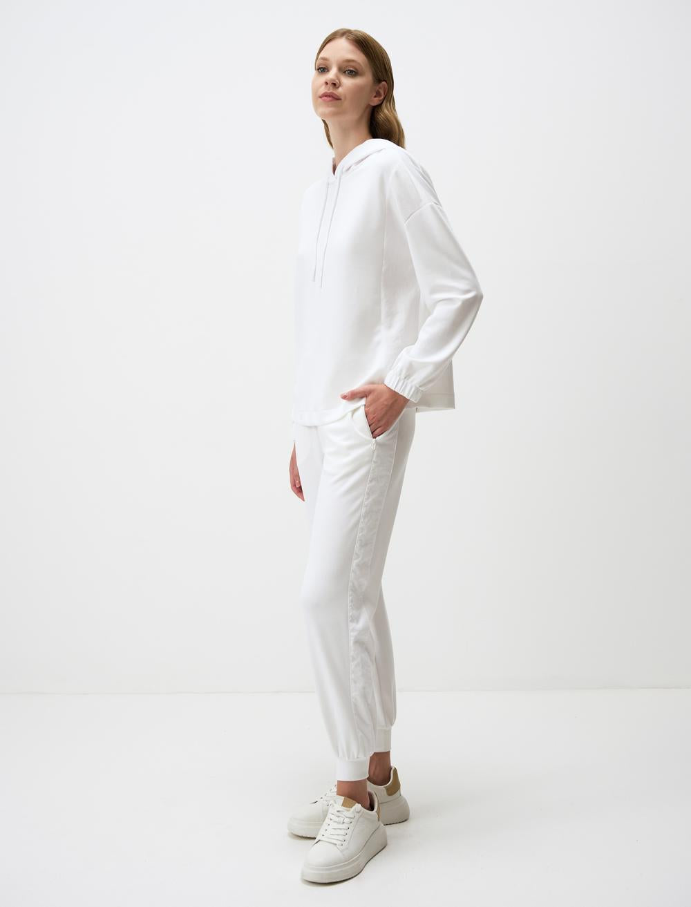 High Waist Slim Leg Pants