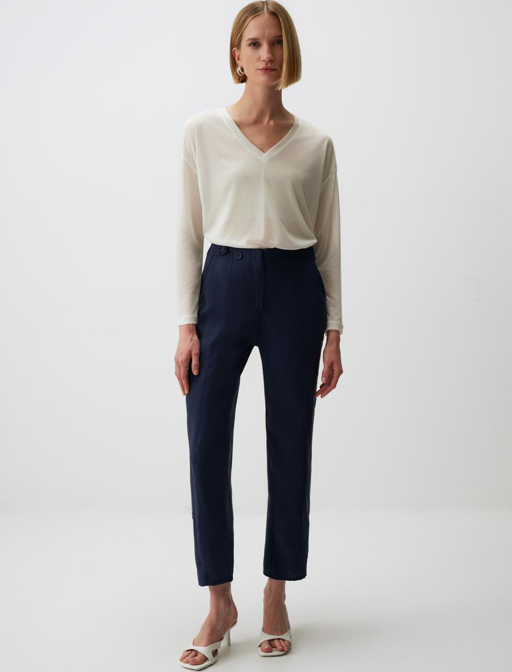 Loose Fit Trousers - 24SP160080