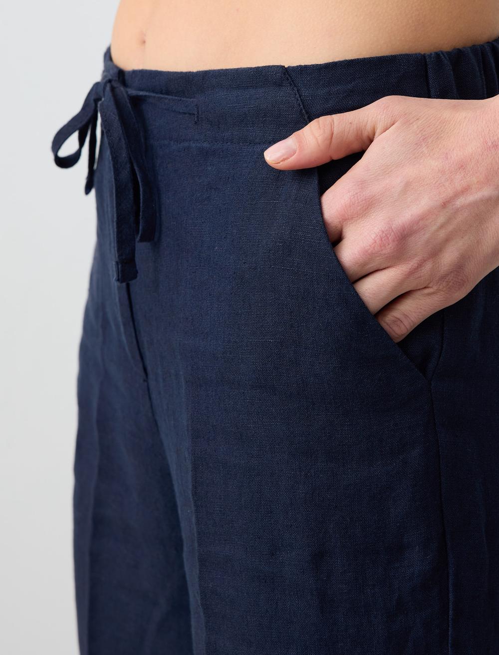 Trousers - Dark Blue - 24SDAHAKTNV3494