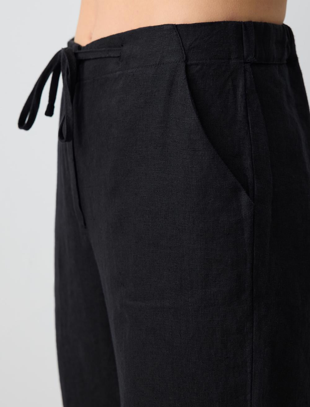 Trousers - Black - 24SDAHAKTNV3900