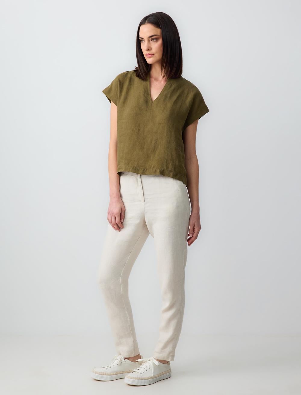 Trousers - Stone - 24SDAHAKTNV3928