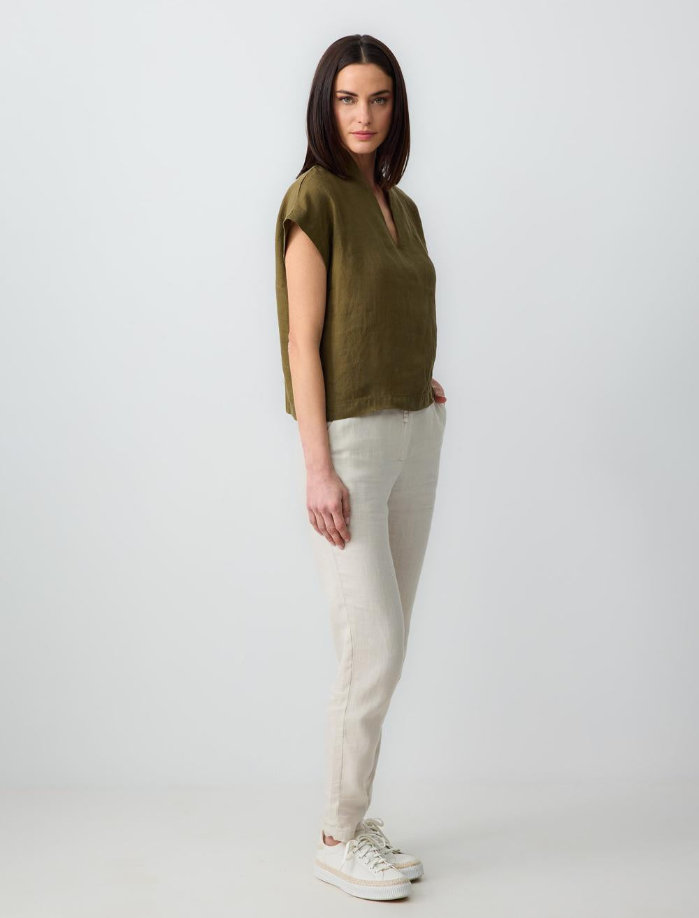 Trousers - Stone - 24SDAHAKTNV3928