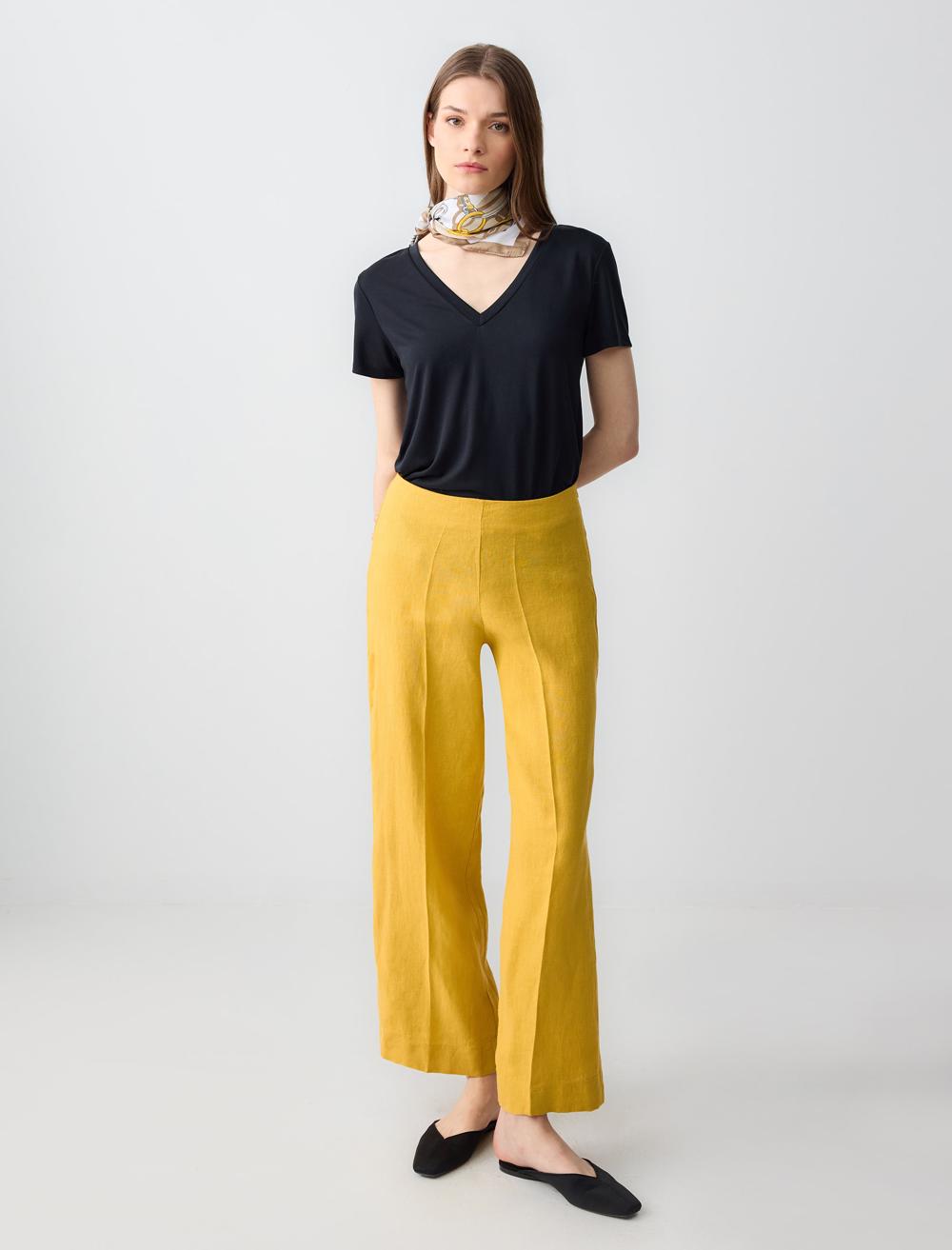 Trousers - Mustard