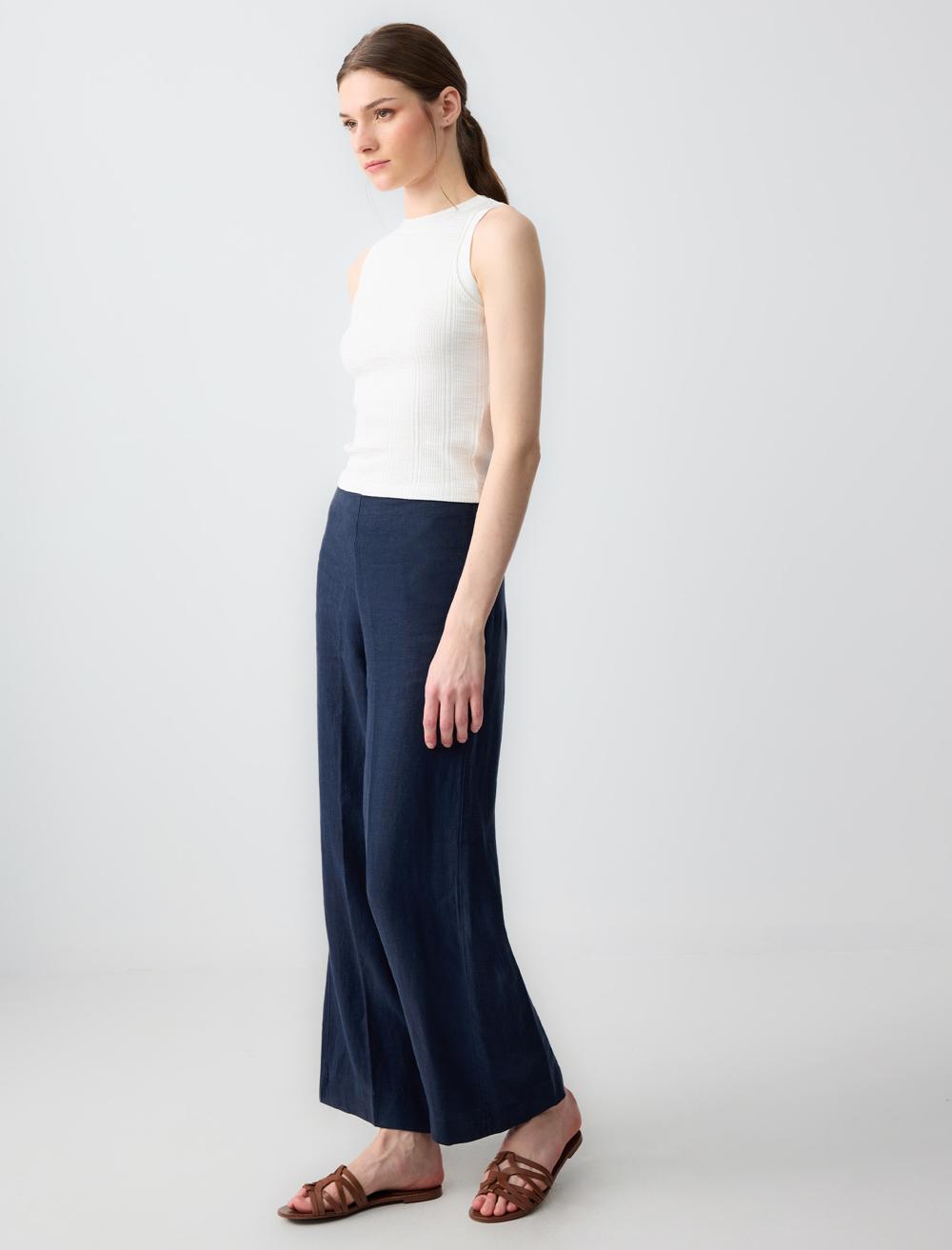 Trousers - Dark Blue - 5SW183213494