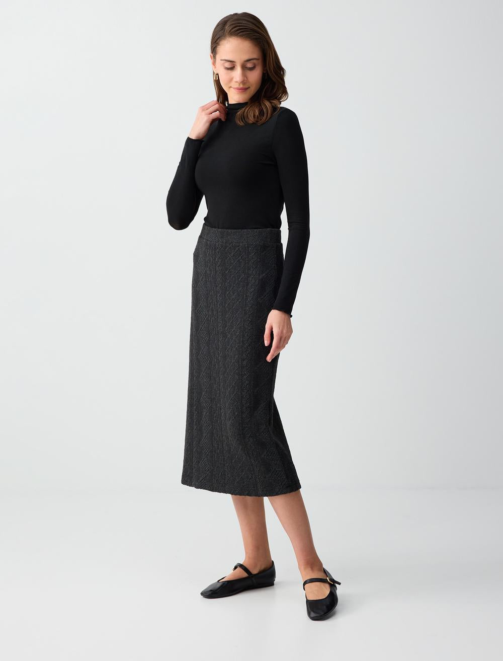 Skirt - Grey - 5WW075418972