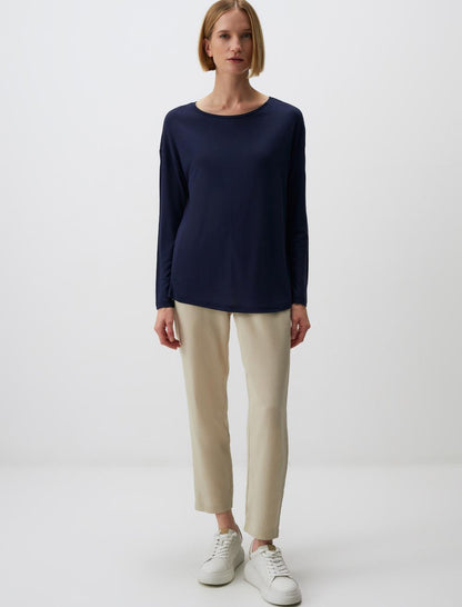 Round Neck Long Sleeve T-Shirt